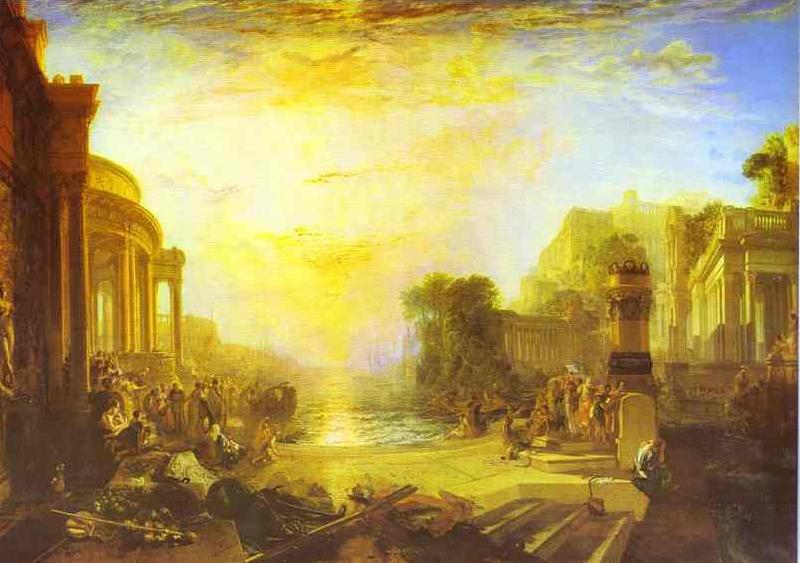 J.M.W. Turner The Decline of the Carthaginian Empire China oil painting art